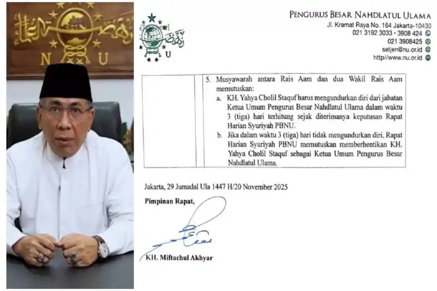 Kemelut PBNU: Gus Yahya Tertekan dan Pro Israel