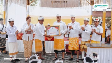 Menggali Kearifan Lokal: Karya Ngenteg Linggih di Banjar Geria