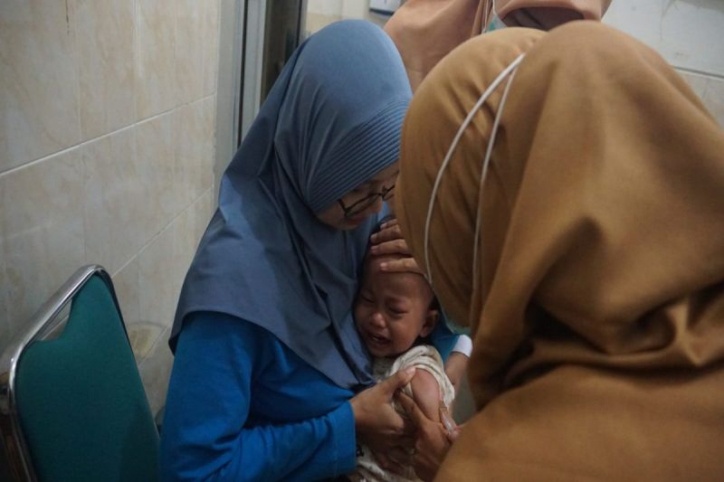 Percepatan Vaksinasi Campak bagi Nakes di Pekalongan