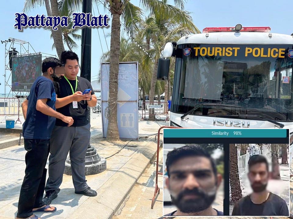 Teknologi AI Tangkap Pelanggar Visa di Pattaya
